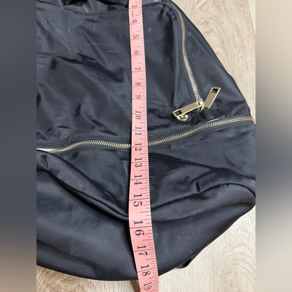 Lululemon Athletica Black Backpack with Gold Accents - Picture 15 of 16